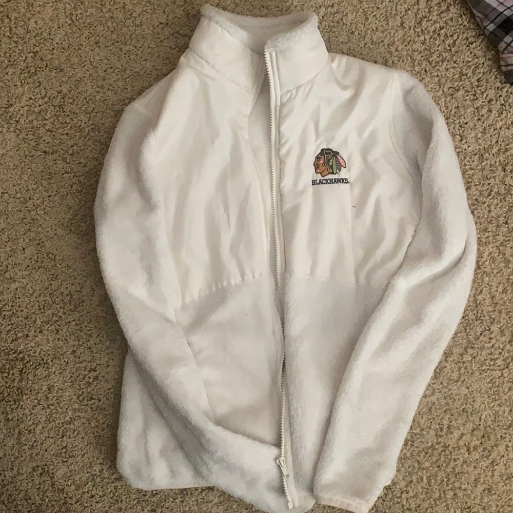 Chicago blackhawks zip up